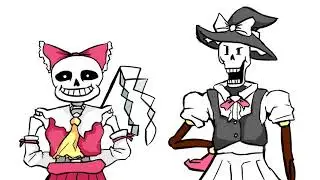 Megalovania but the other beat is Bad Apple