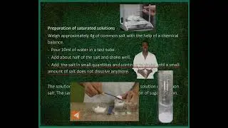 how to prepare a saturated solution #education #prepareforexam #science