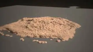 Houdini 20 Octane Render Grain Simulation #shorts