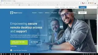 Access your computer from anywhere with Team Viewer!