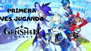 Primera vez jugando Genshin Impact.