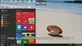 ลบโปรแกรม วินโดว์ 10 | How to Uninstall Program/App Windows 10
