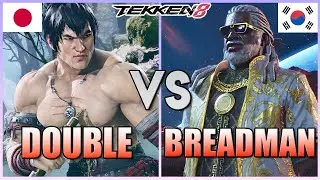 Tekken 8 ▰ Double (Rank #1 Law) Vs Breadman (Rank #1 Leroy) ▰ Ranked Matches!