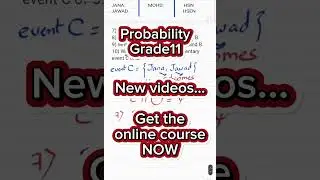 Probability grade 11