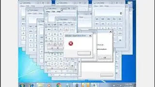 Breaking Calculator in Windows 7