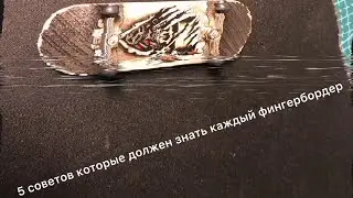 5 советов которые должен знать каждый фингербордер