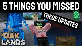 5 THINGS YOU MISSED (OAKLANDS)