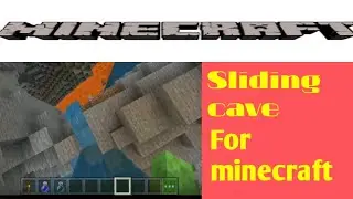 Minecraft sliding cave 🤪🤪