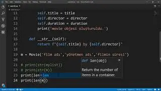 Python - OOP Özel Methotlar