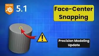 Blender 5.1 Face Snapping Is HERE But There's a CATCH!