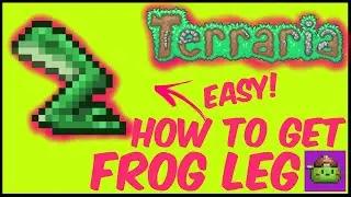 How To Get Frog Leg In Terraria | Terraria 1.4.4.9