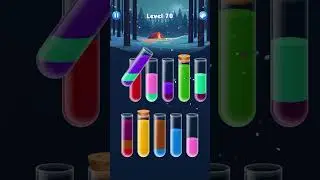 Water Sort & Help The Girl Level 70 #CorianderGaming