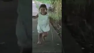 Девочку чуть не укусила черная мамба