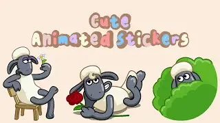 ✿ Cute Animated Stickers | Free Download Link ✿