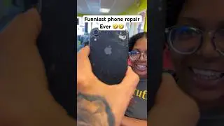 She didn’t know what model was her iPhone 🤣🤣 #shorts #funny #apple #iphone #ios #samsung #fyp