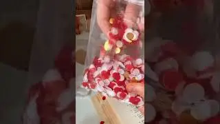 Новогодняя свеча в стакане с золотом и манящим ароматом Малинового пирога ❤️
