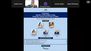 CII Session on IPO market in India-Corporate Journey from Private to Public