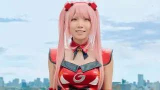 えなこがクルマを擬人化したコスプレ姿に！グーネットCM