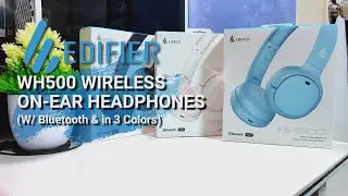 Edifier WH500 Wireless ON-EAR Headphones | Good and Fairly Valued Headphones