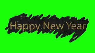 2020 to 2021 Christmas Tree | New Year - Green Screen Footage Download Free 4K