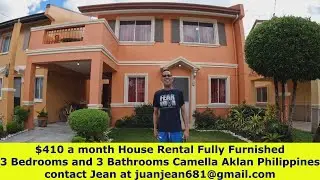 $410 a month House Rental Fully Furnished Camella Aklan Philippines