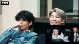 bts reaction to Itzy _untouchable_MV