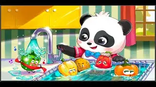 Gấu Trúc Kiki Và Miumiu || Trò Chơi Bé Làm Các Việc Nhà Giúp Gia Đình