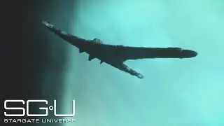 Stargate Universe - Destiny's Aerobraking Manoeuvre