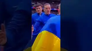 Evertonians meet😉🤝💙 England vs Ukraine. Pickford and Mykolenko.