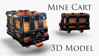 Stylized Mine Cart
