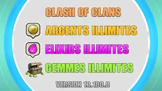 Clash Of Clans 13.180.8 Android ✅ Gemmes / Argent / Elixir illimités !