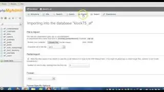 Exporting and Importing WordPress Database Tables
