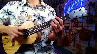 Kala Spalted Mango Tenor Ukulele Sound Demo - KA-MG-T