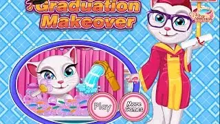 Кошка Анжела Получает Диплом