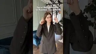 Social Media Etiquette for Business: Do’s & Don’ts #marketingusa #smm #socialmedia #instagram #rec