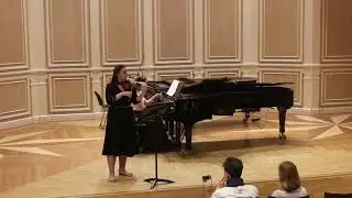 Ф. Мендельсон. Соната для скрипки и ф-но фа минор, 1 ч.