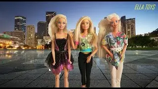 # Cartoon Barbie # Adventures in the cafe! Series number 11 # ELLA TOYS #