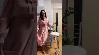МИЛФА В ТЕЛЕСНЫХ КОЛГОТКАХ И ПЛАТЬЕ 👗