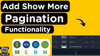 Implementing Show More Pagination Feature in Existing MERN App