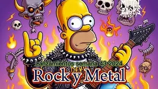 Lanzamientos discográficos de 𝐑𝐨𝐜𝐤 𝐲 𝐌𝐞𝐭𝐚𝐥, semana 43 de 2024 (21 al 27 de octubre). ☠️💿