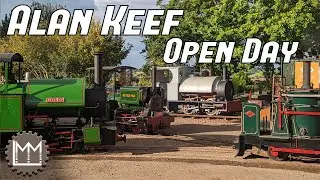 Inside the Locomotive Builders Workshop - Alan Keef Open Day 2022 - Chasing Dinosaurs Episode 34