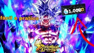 como ganhar crystais fácil e pratico #dragonballlegends