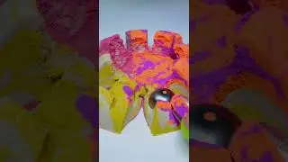 Very Satisfying and Relaxing Kinetic Sand Cutting ASMR 9 #shorts #asmr #satisfying