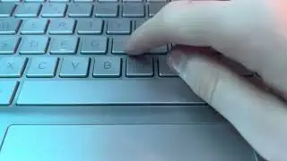 How to press the H key