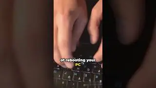 A very Quick way to REBOOT your LAPTOP! #laptop #rebootyourlaptop #hp #viral #pc #shortcuts