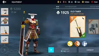 epic old timer giant sword || shadow fight 3