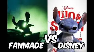 Lilo & Stitch Fan Animation Vs Live Action Comparison