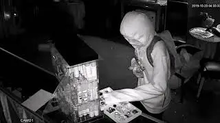 Break in at THE END VAPOR SHOP 10-23-2019