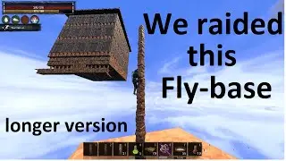 We raided this flying base on 1087| Conan Exiles - Longer version