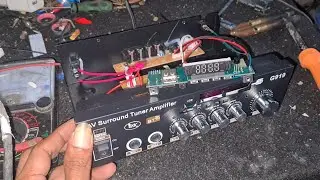 solusi ampli bluetooth karaoke mati total